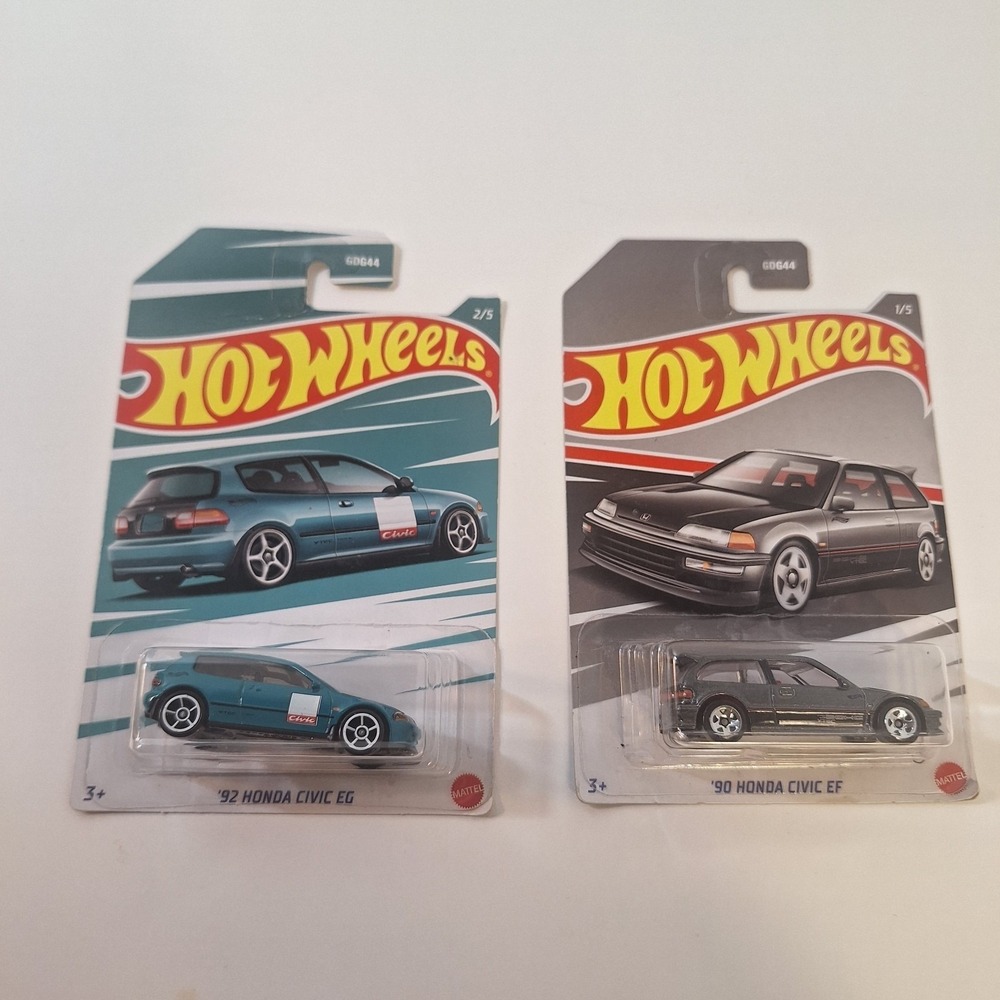 Hotwheels Honda Series 2022 Set of 2(90's & 92's) - Wallmart Exclusive